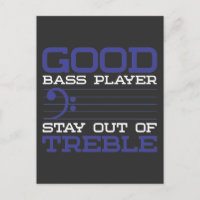 Funny Bass Clef Pun Treble Musician Bassistent