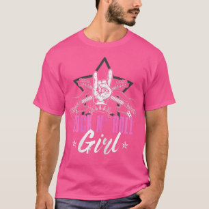 Funny Bass Guitar Lover Graphic Women and Girls Ba T-shirt
