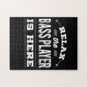 Funny Bass Guitar Relax Player is hier Legpuzzel (Horizontaal)