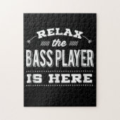 Funny Bass Guitar Relax Player is hier Legpuzzel (Verticaal)