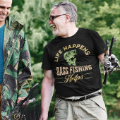 Funny Bass Vist T Shirt