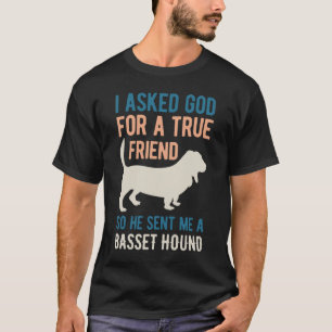 Funny Basset Hound Dog T-shirt