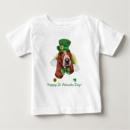 Funny Basset Hound Gold St. Patricks Day