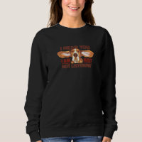 Funny Basset Hound, ik kan je wel horen.