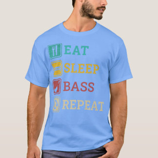 Funny Bassist Apparel Guitar for Bass Guitarists R T-shirt