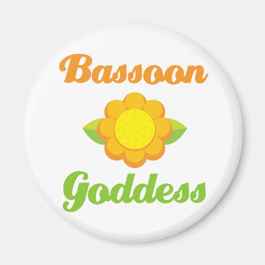 Funny Bassoon Magneet (Voorkant)