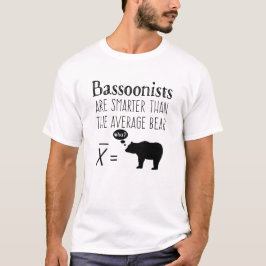 Funny Bassoon T-shirt - Gemiddeld Beer