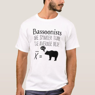 Funny Bassoon T-shirt - Gemiddeld Beer