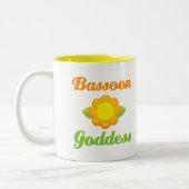 Funny Bassoon Tweekleurige Koffiemok (Links)