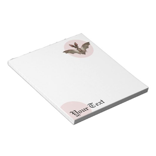 Funny Bat Notitieblok (Schuin)