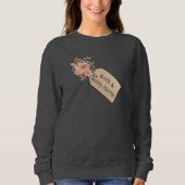 Funny Bath & Body Hurts Gift Label Sweatshirt (Voorkant)