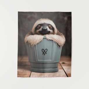 Funny Bathroom Decor Wall Art Sleuf Wandkleed