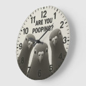 Funny bathroom pigeon are you pooping grote klok (Hoek)