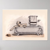 Funny Bathroom Poster (Voorkant)
