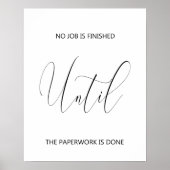 Funny Bathroom poster (Voorkant)