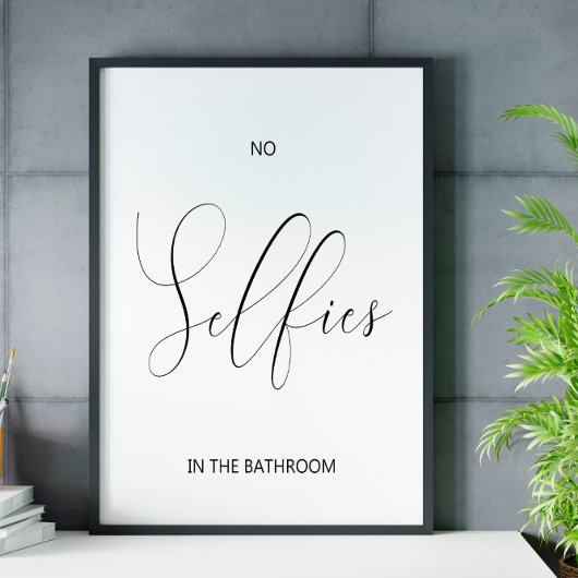 Funny Bathroom poster