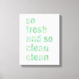 Funny Bathroom Wall Art drukt zo vers en schoon af Canvas Afdruk