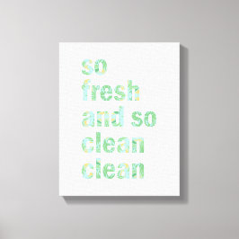 Funny Bathroom Wall Art drukt zo vers en schoon af Canvas Afdruk