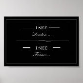 Funny Bathroom Wall Art Poster (Voorkant)