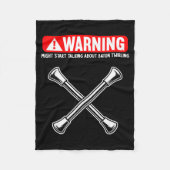 Funny Baton Twirling  Fleece Deken (Voorkant)