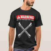 Funny Baton Twirling T-shirt (Voorkant)