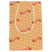 Funny Battenberg Because You're So Sweet Pattern Medium Cadeauzakje (Voorkant)