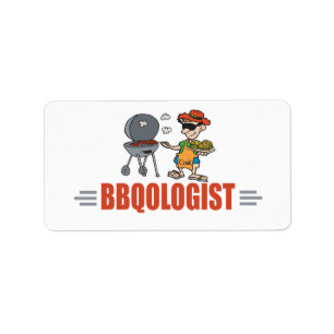 Funny BBQ Etiket