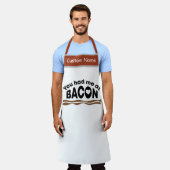 Funny BBQ Grill Chef | Je had me in bacon Schort (Gedragen)