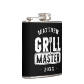 Funny BBQ Grill Master Personalized Barbecue King Heupfles (Rechts)