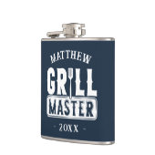 Funny BBQ Grill Master Personalized Barbecue King Heupfles (Links)