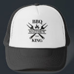 Funny BBQ Grill Master Personalized Barbecue King Trucker Pet<br><div class="desc">Funny BBQ Grill Master Personalized Barbecue Best</div>