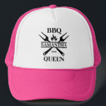 Funny BBQ Grill Master Personalized Barbecue Queen Trucker Pet<br><div class="desc">Funny BBQ Grill Master Personalized Barbecue Best</div>