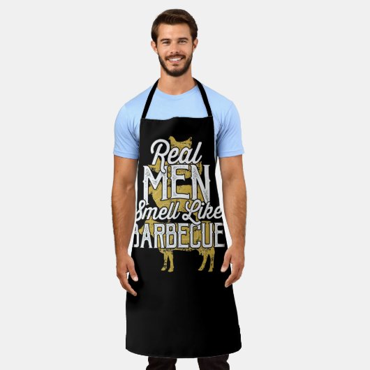 Funny BBQ Grilling Gift Schort (Gedragen)