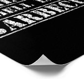 Funny Bbq Grilling Gift Shirt Real Men Smell Like  Poster (Hoek)