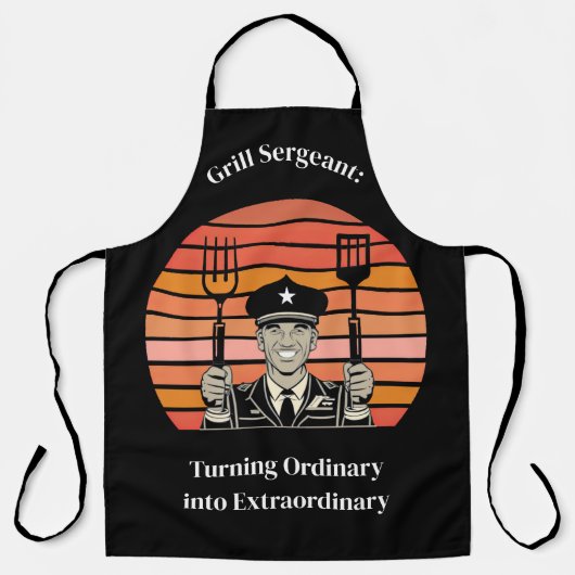 Funny BBQ Grilling Schort (Voorkant)