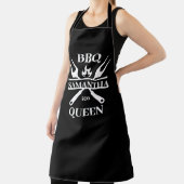 Funny BBQ Personalized Barbecue Queen Schort (Insitu)
