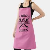 Funny BBQ Personalized Barbecue Queen Schort (Insitu)