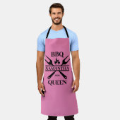 Funny BBQ Personalized Barbecue Queen Schort (Gedragen)