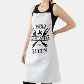 Funny BBQ Personalized Barbecue Queen Schort (Insitu)