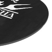 Funny BBQ Personalized Barbecue Queen Schort Cutti Snijplank (Hoek)