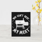 Funny Bbq Pit Reverse Flow Smoker Accessoire Pap G Kaart (Gele Bloem)