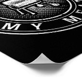 Funny Bbq Pit Reverse Flow Smoker Accessory Grill  Poster (Hoek)