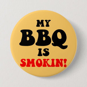 Funny bbq ronde button 7,6 cm