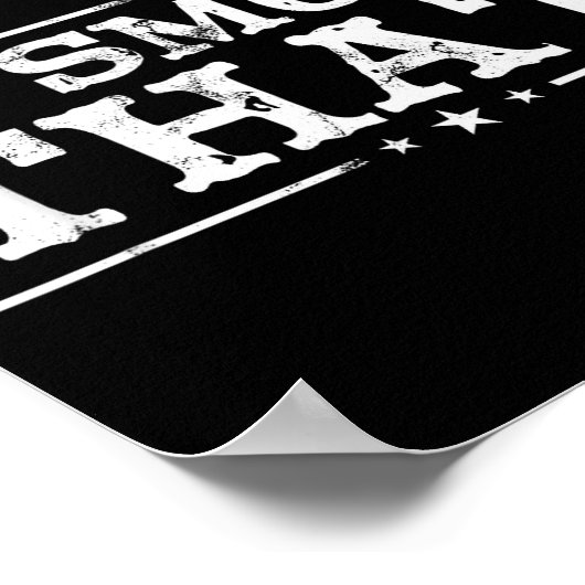 Funny Bbq Shirt I'd Smoke That Meat Tmaster Grill  Poster (Hoek)