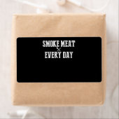 Funny Bbq Smoker Accessory Pitmaster Dad Grilling Etiket (Insitu)