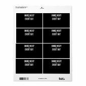 Funny Bbq Smoker Accessory Pitmaster Dad Grilling Etiket (Full Sheet)