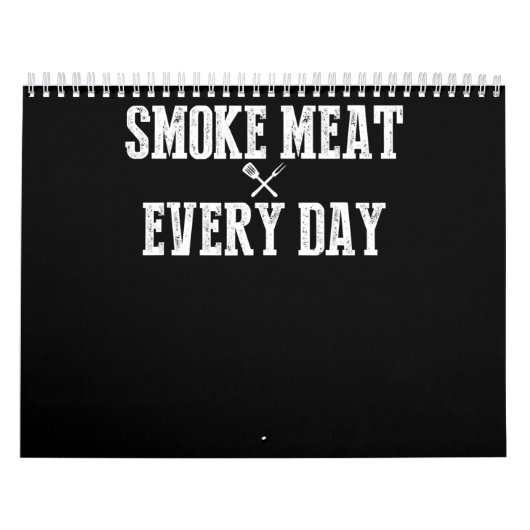 Funny Bbq Smoker Accessory Pitmaster Dad Grilling Kalender (Hoes)