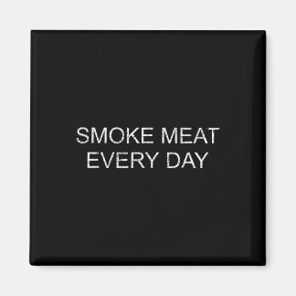 Funny Bbq Smoker Accessory Pitmaster Dad Grilling Magneet