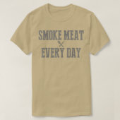Funny Bbq Smoker Accessory Pitmaster Dad Grilling T-shirt (Design voorkant)