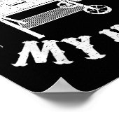 Funny Bbq T Reverse Flow Smoker Accessory Dad Gril Poster (Hoek)